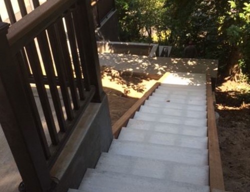 Commercial Concrete Stairs Construction Landscape Feature